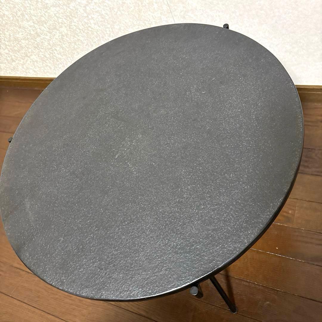 【美品】ライフファニチャー ストーンテーブル インド産 天然石