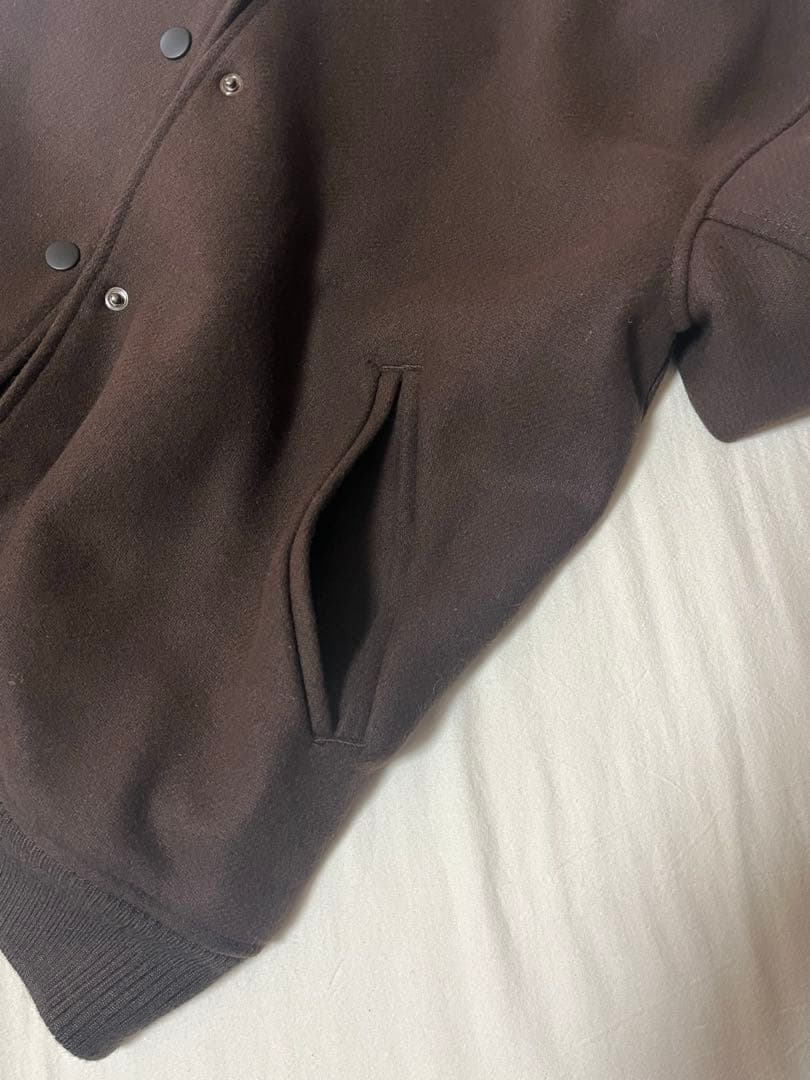 シップスエニィ　バーシティ ジャケット　ブラウン　美品