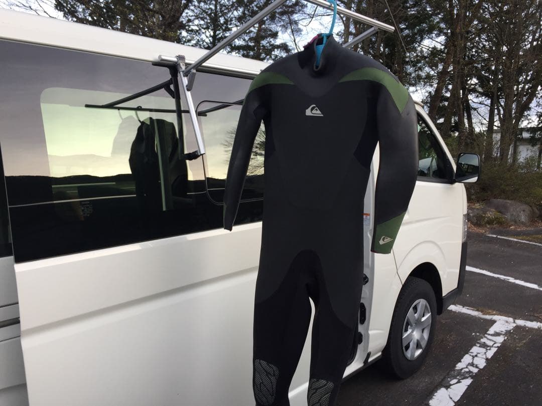 W03ウェットスーツ ハンガー フック スライドドア対応 サーフィン surf