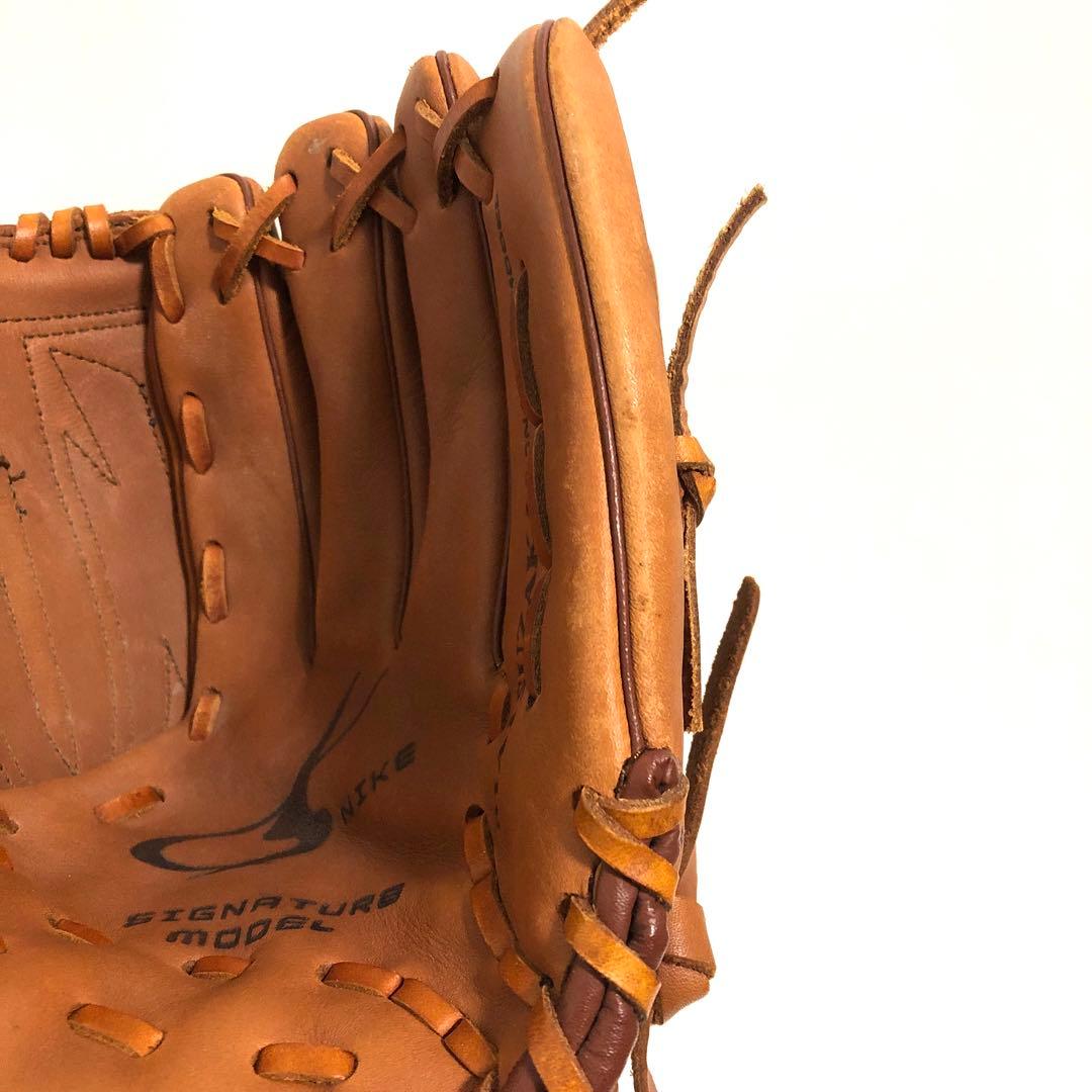 美品【希少★松阪大輔モデル】ナイキ 軟式 投手 グローブ ピッチャー グラブ