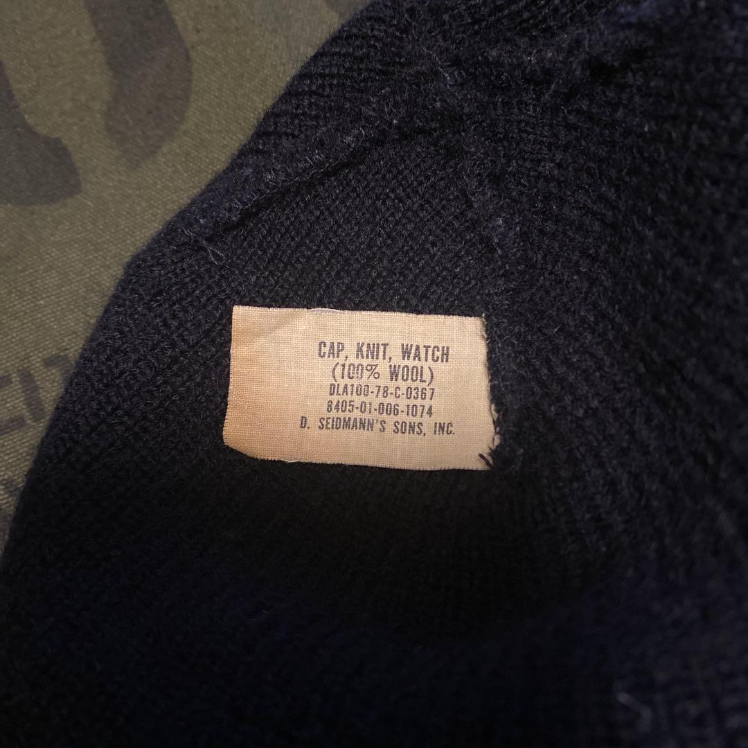 K*9様 米軍　CAP,KNIT,WATCH ニットキャップ　ワッチキャップ　7