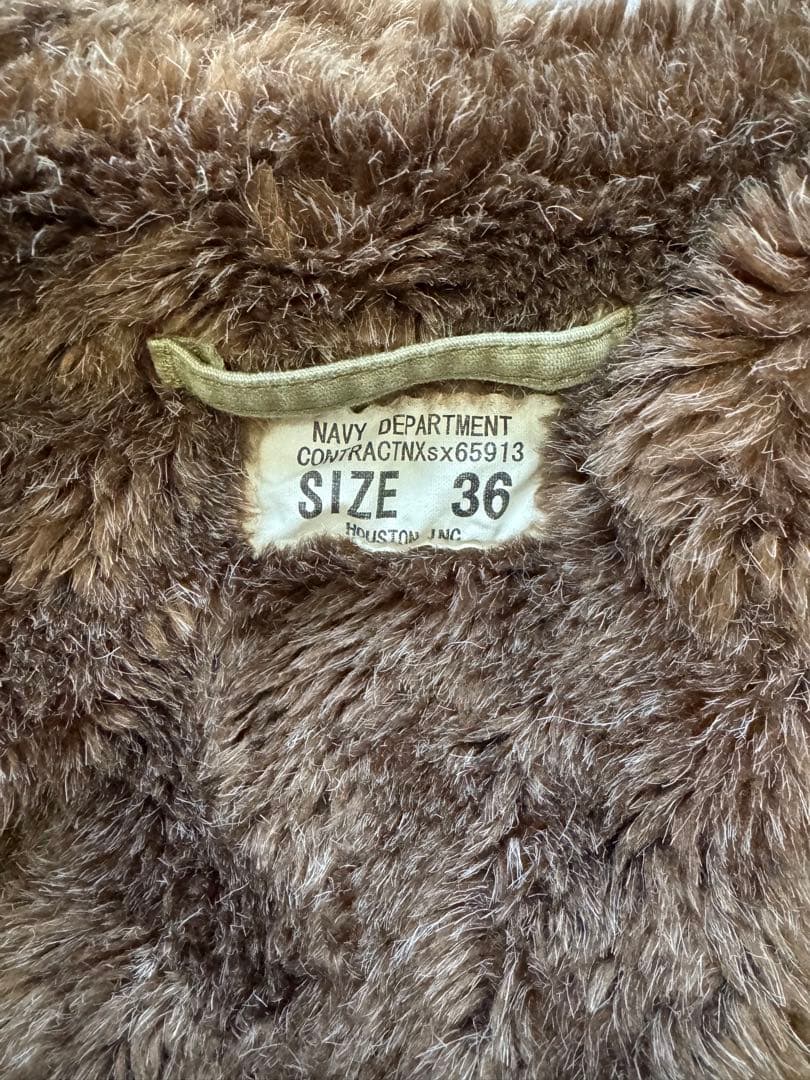 Houston N-1デッキジャケット　USEDWASHモデル サイズ36