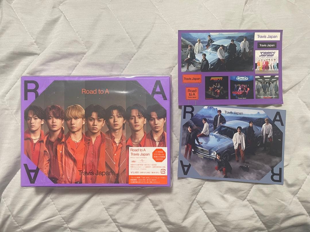 TravisJapan Road to A FC限定盤 Blu-rayポーチ付き