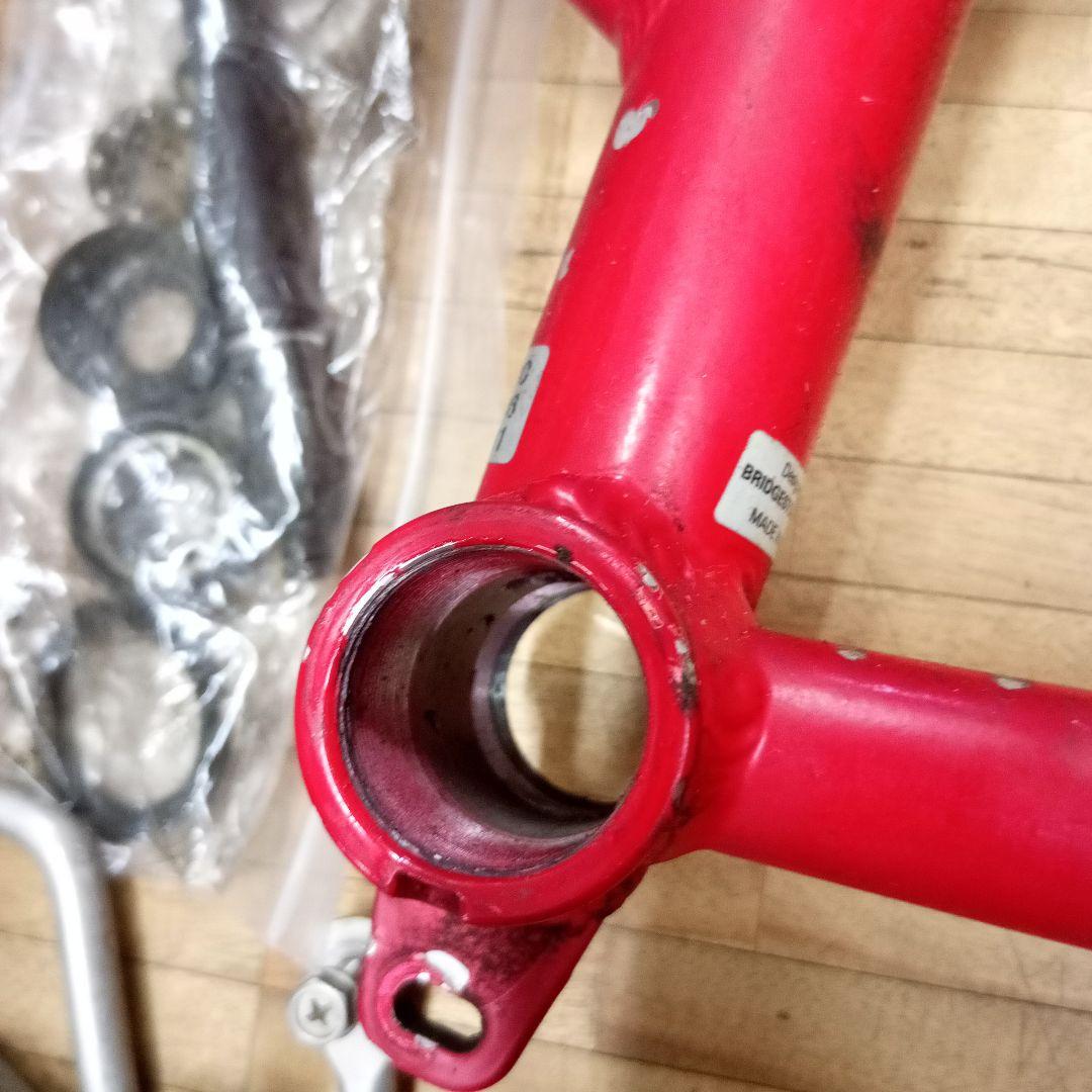 ブリヂストン スニーカーライト 18インチ ジャンク 折り畳み自転車 ミニベロ