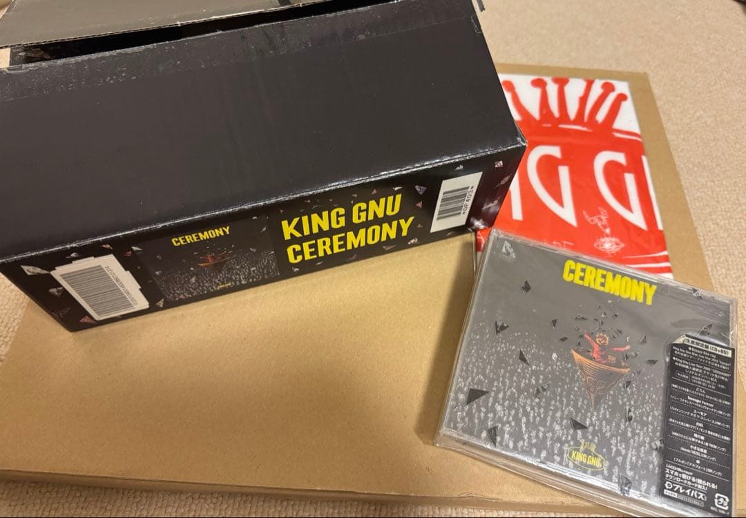 【超レア！】KingGnu CEREMONY【完全生産限定盤】