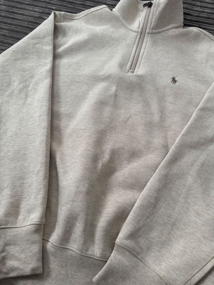 poloラルフローレン ハーフジップ スウェット　2025 sサイズ