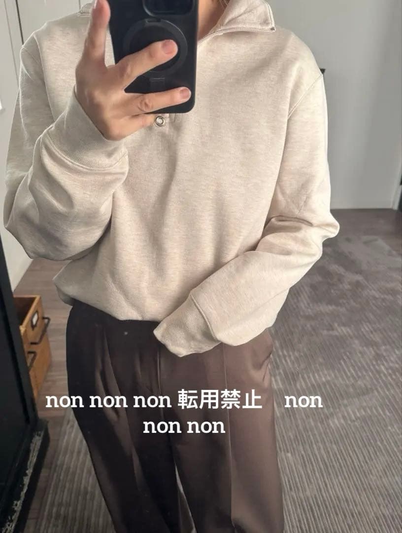 poloラルフローレン ハーフジップ スウェット　2025 sサイズ