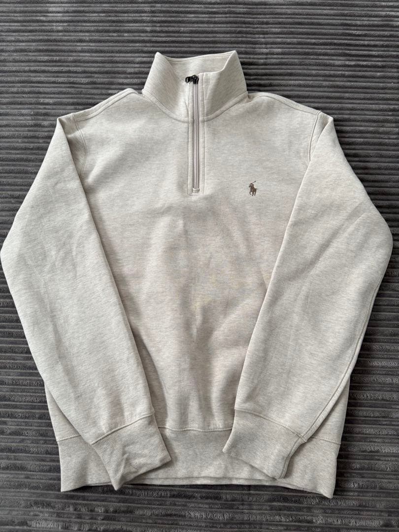 poloラルフローレン ハーフジップ スウェット　2025 sサイズ