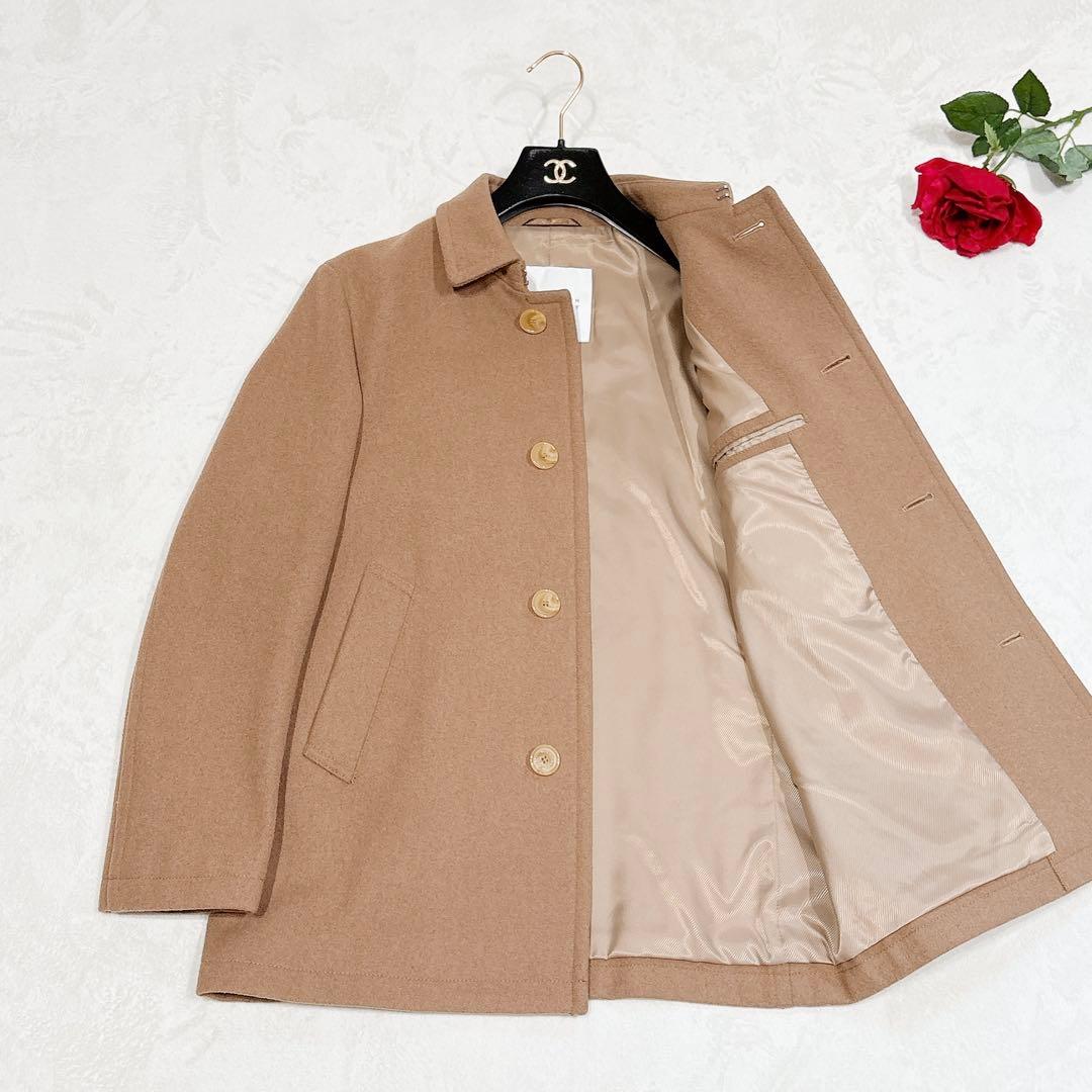 未使用✨　マッキントッシュ　ピーコート　ブラウン　ウール　38 メンズ