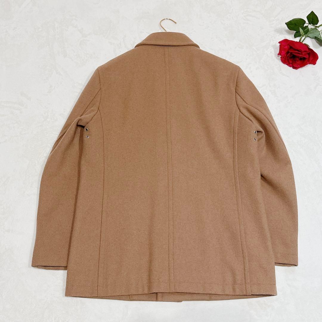 未使用✨　マッキントッシュ　ピーコート　ブラウン　ウール　38 メンズ