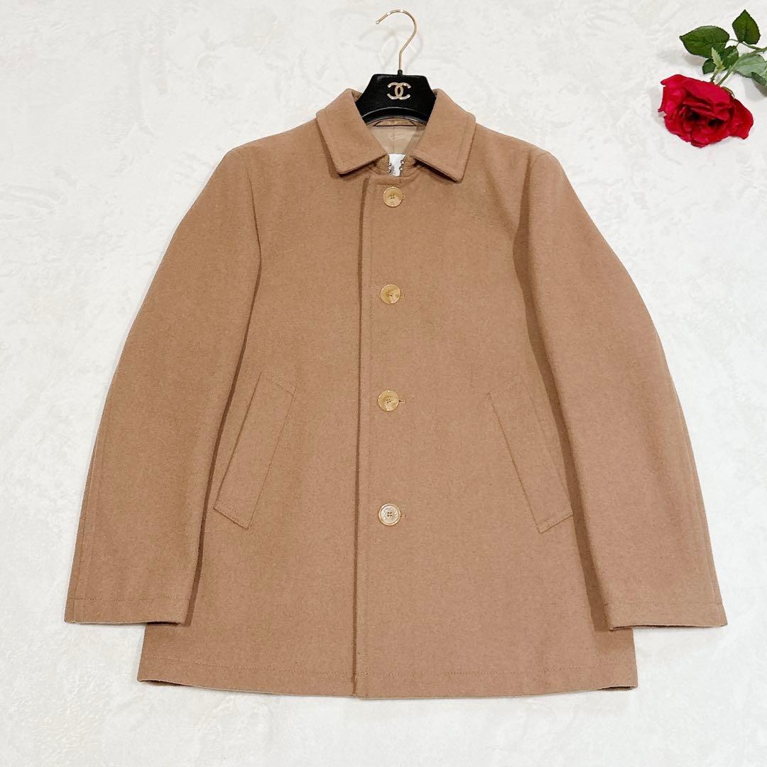 未使用✨　マッキントッシュ　ピーコート　ブラウン　ウール　38 メンズ