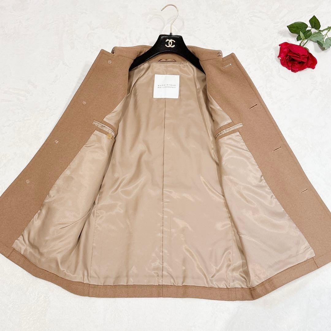未使用✨　マッキントッシュ　ピーコート　ブラウン　ウール　38 メンズ