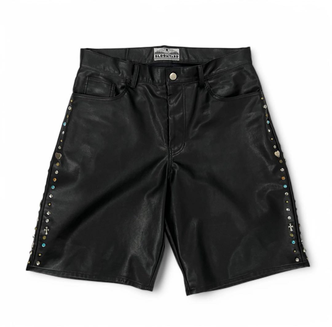 BLOOM YARD / MULTI STUDS V LEATHER 完売商品