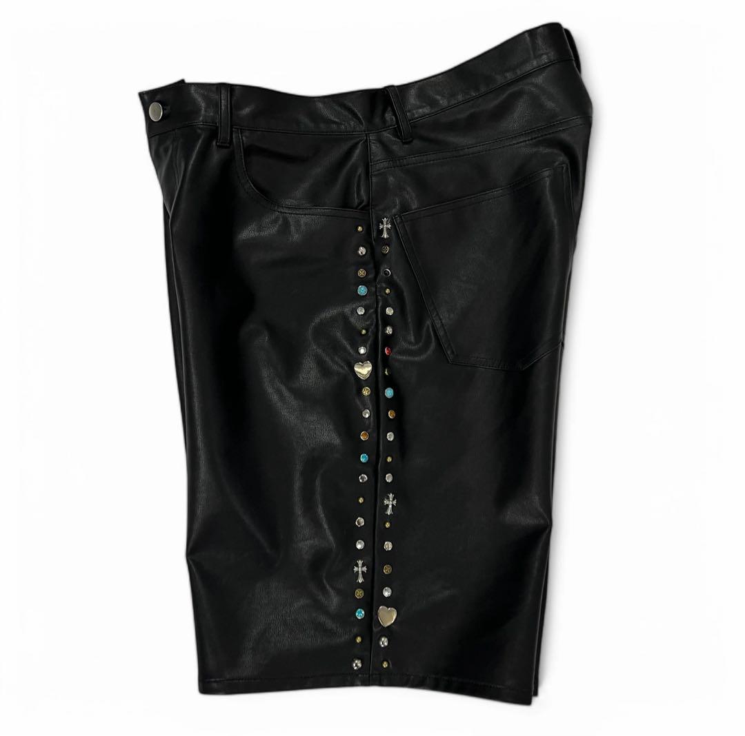 BLOOM YARD / MULTI STUDS V LEATHER 完売商品