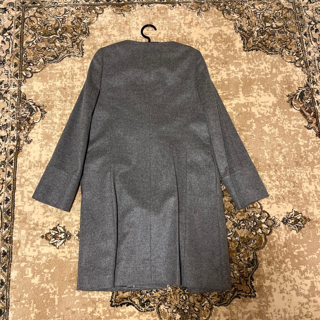 【まる】INÉD グレー カシミアコート