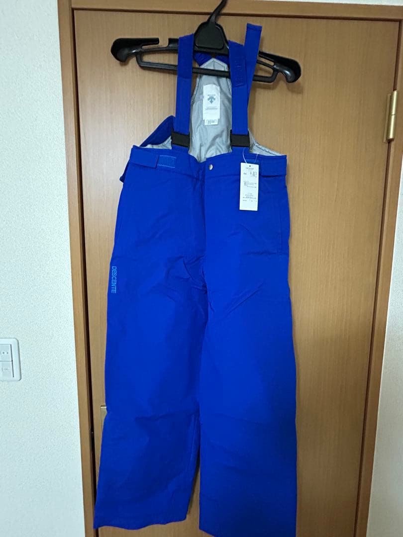 DESCENTE 子ども用スキーウェア 青　サイズ160