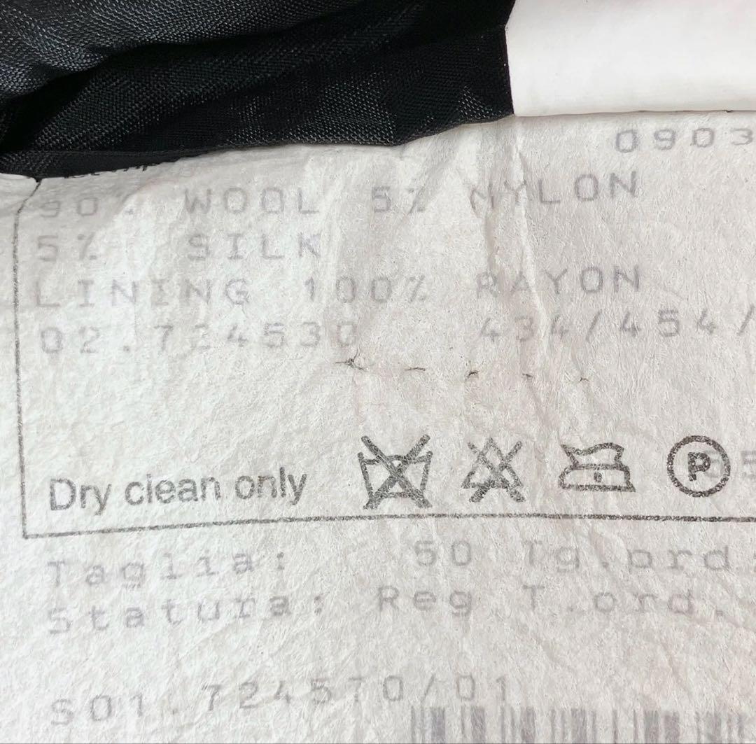イタリア製　GIORGIO ARMANI スーツ セットアップ　シルク混