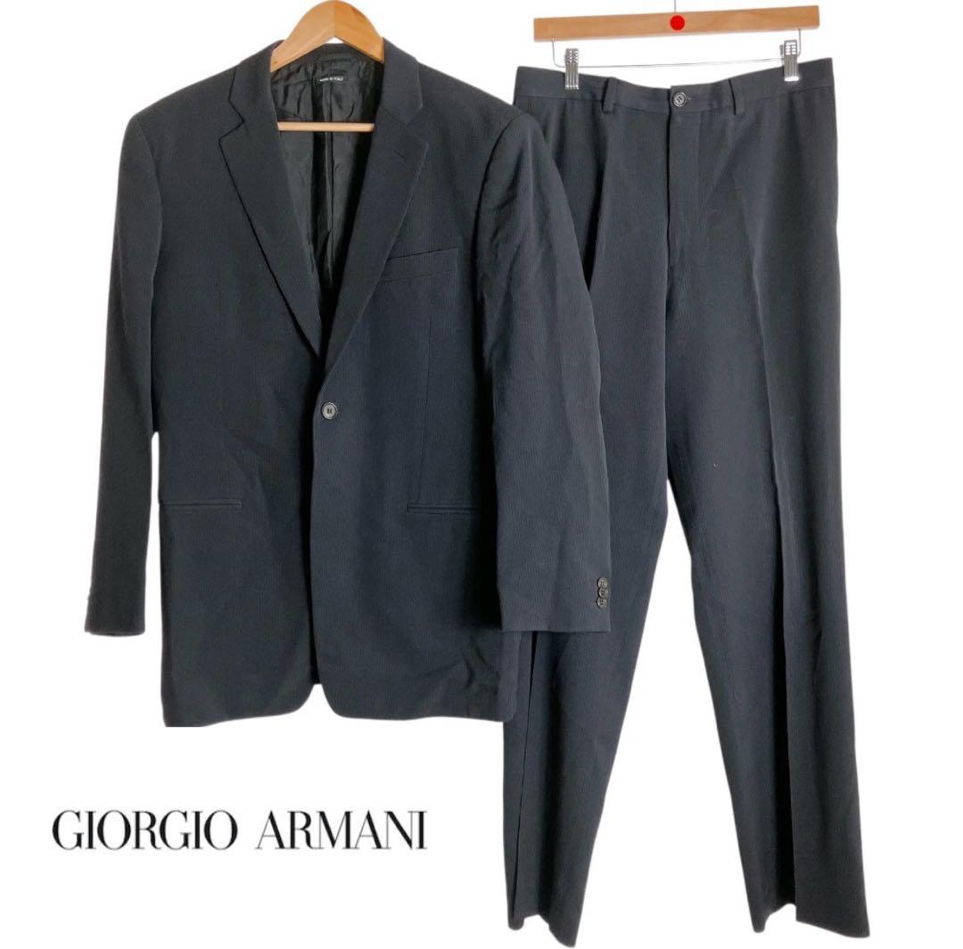 イタリア製　GIORGIO ARMANI スーツ セットアップ　シルク混