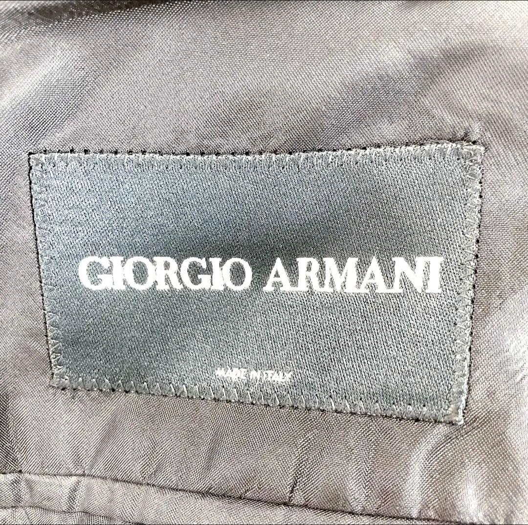 イタリア製　GIORGIO ARMANI スーツ セットアップ　シルク混