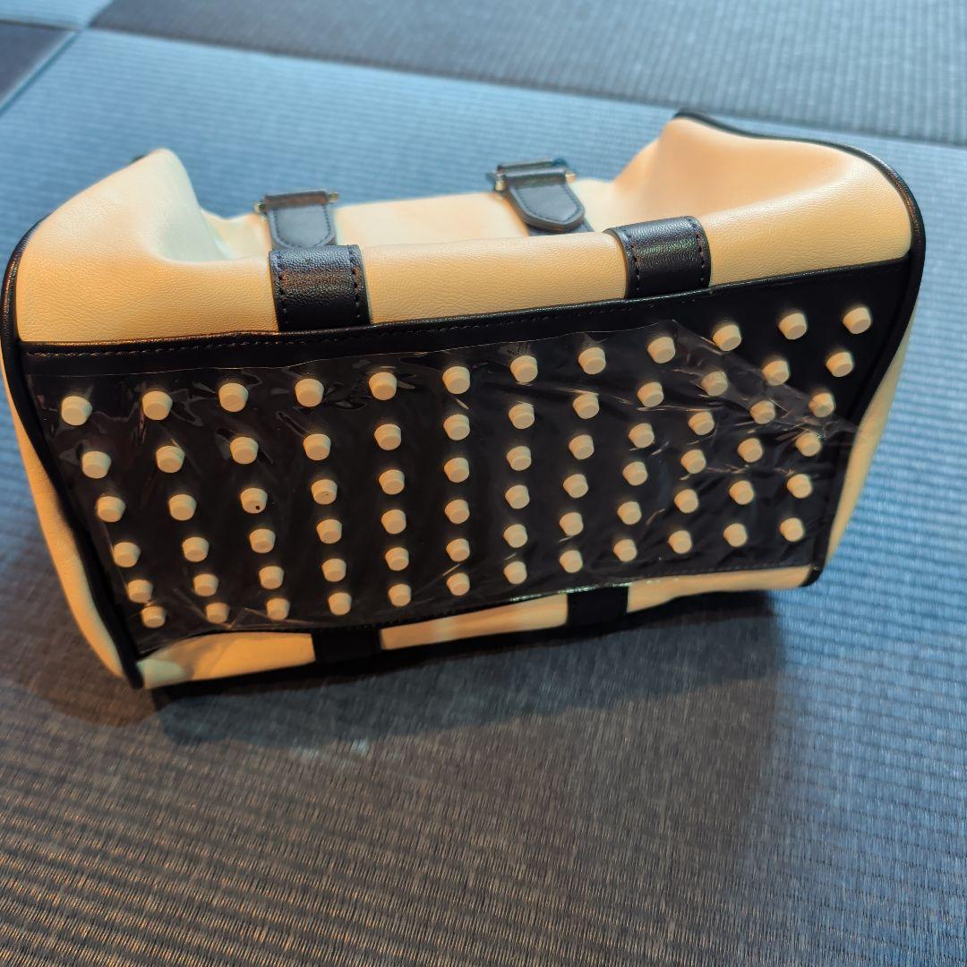 muta MARINE ホワイト&ネイビー バッグ