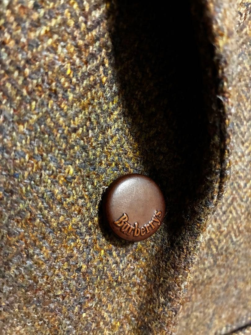 【月さま専用】美品✨ バーバリー ウール ツイードジャケット ヘリンボーン