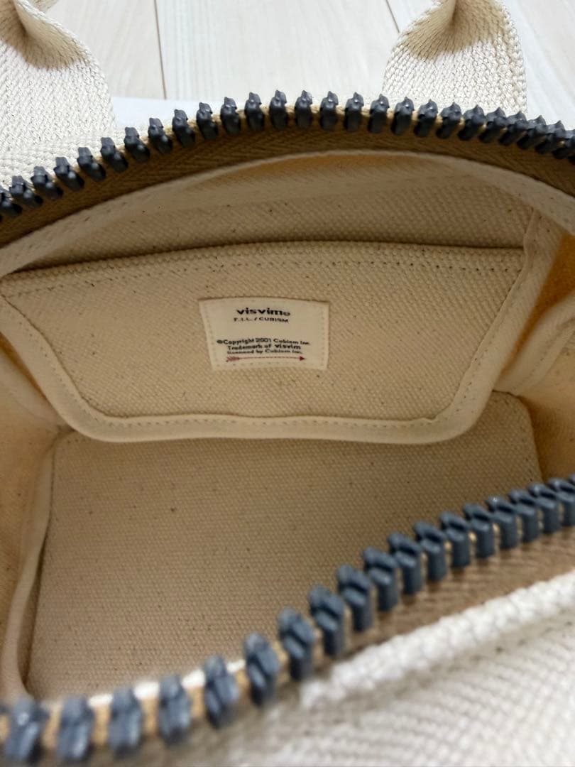 【coco】CANVAS PLURA BAG (S) IVORY 26SS