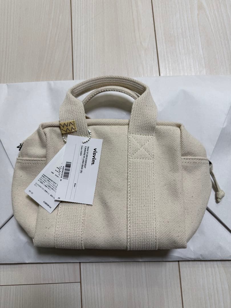 【coco】CANVAS PLURA BAG (S) IVORY 26SS