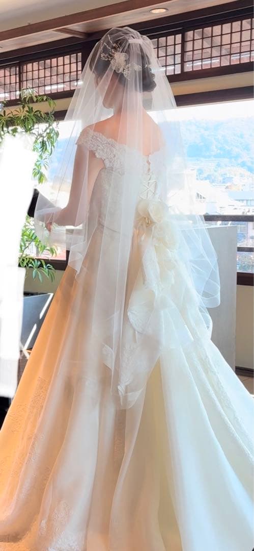 ウェディング　ベール　結婚式