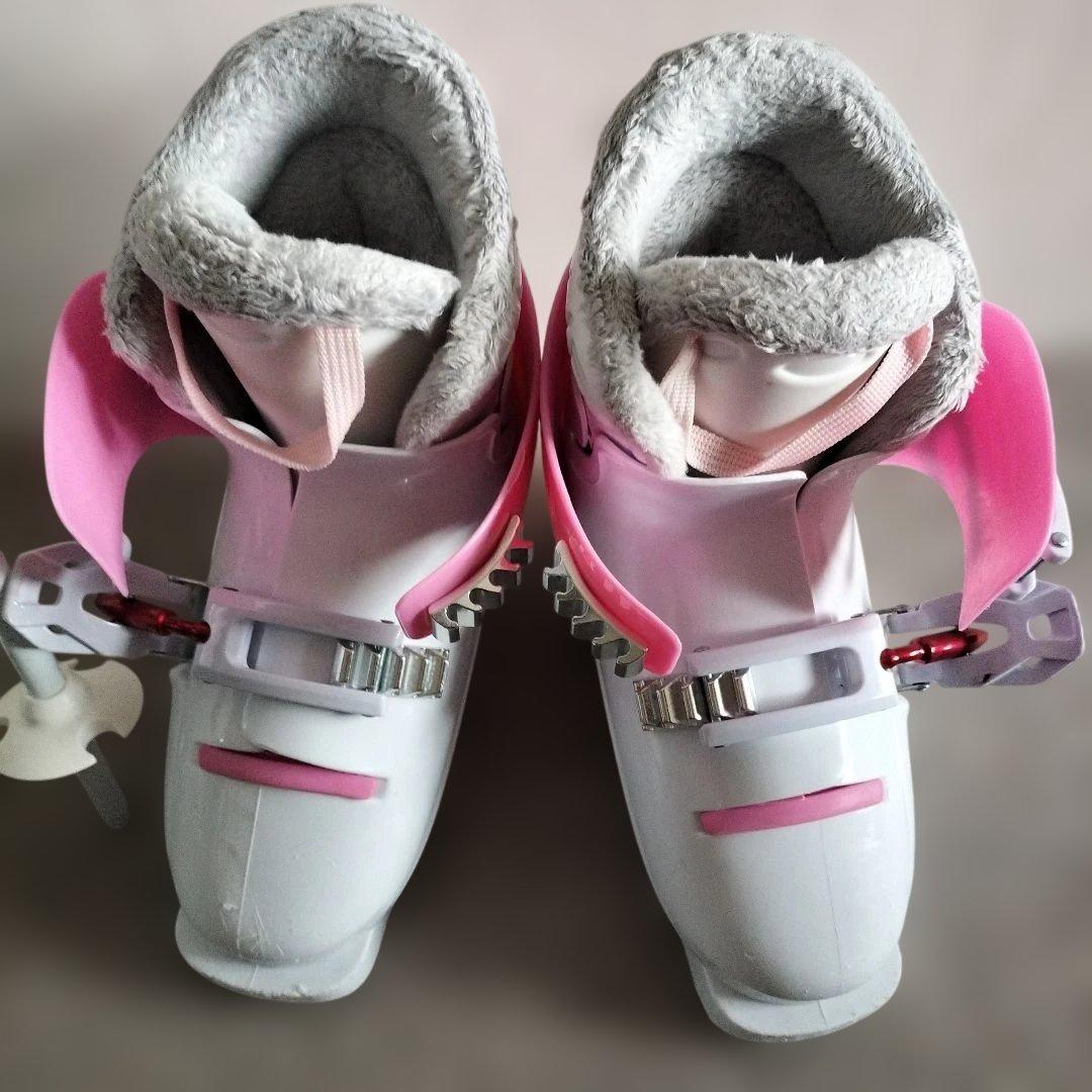 子供スキー　3点セット　スキー板　ストック　スキーブーツ