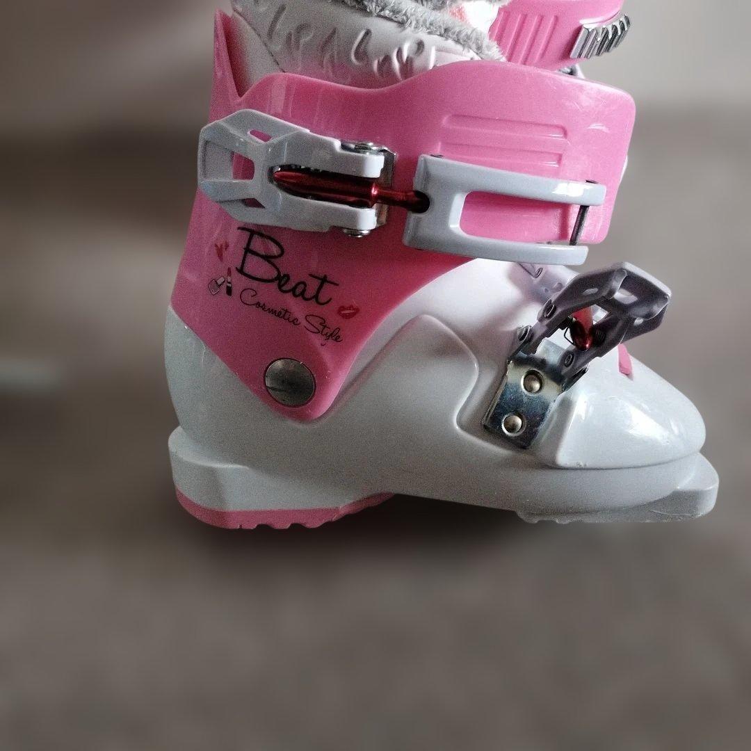 子供スキー　3点セット　スキー板　ストック　スキーブーツ