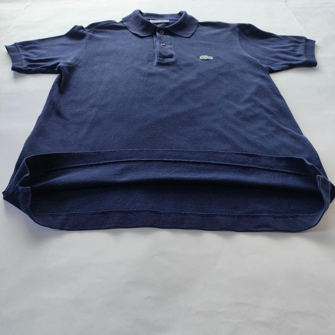 【美品】フレンチラコステ 半袖ポロシャツ ネイビー フランス製 L1212L