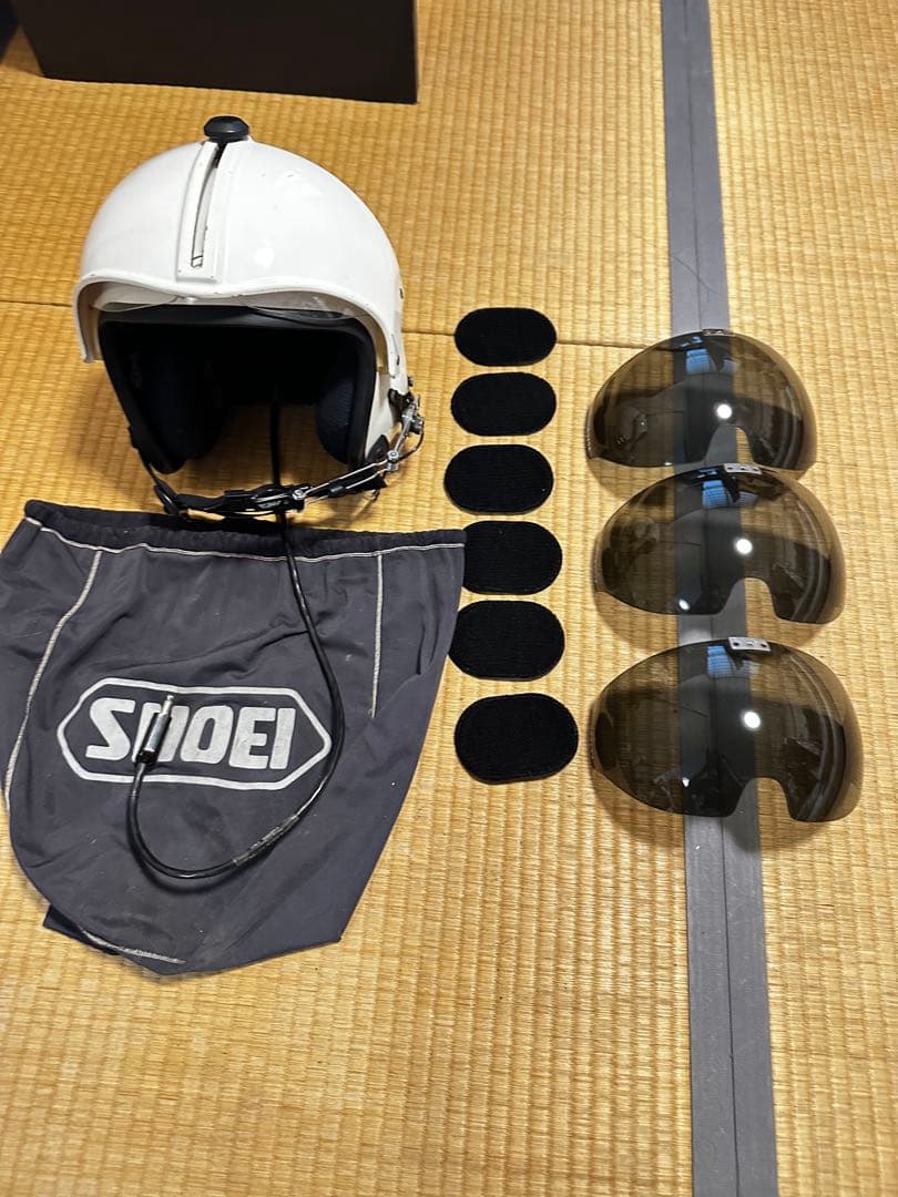 航空ヘルメットSHOEI FHG-5 全て完動