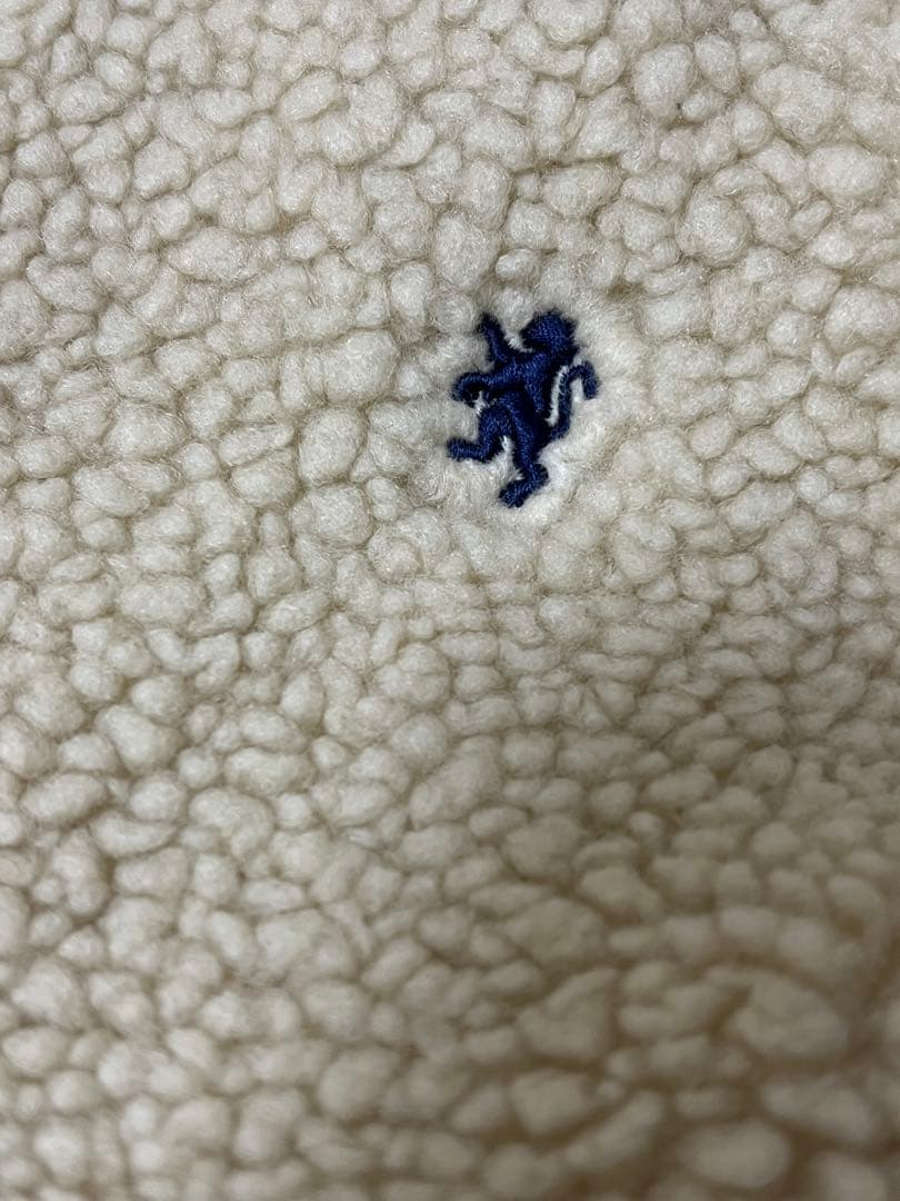 ニコアンドgymphlex ジムフレックス　パーカーボアベスト　ベージュ