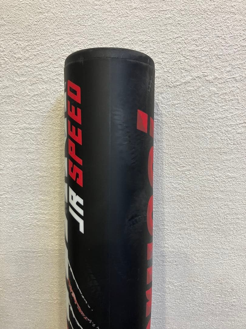 美品　赤ワニクラッシャー少年軟式バット 78cm 2試合のみ