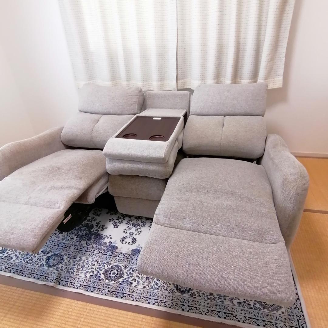 ニトリ　3人掛け　電動リクライニングソファー　ジャーニー2