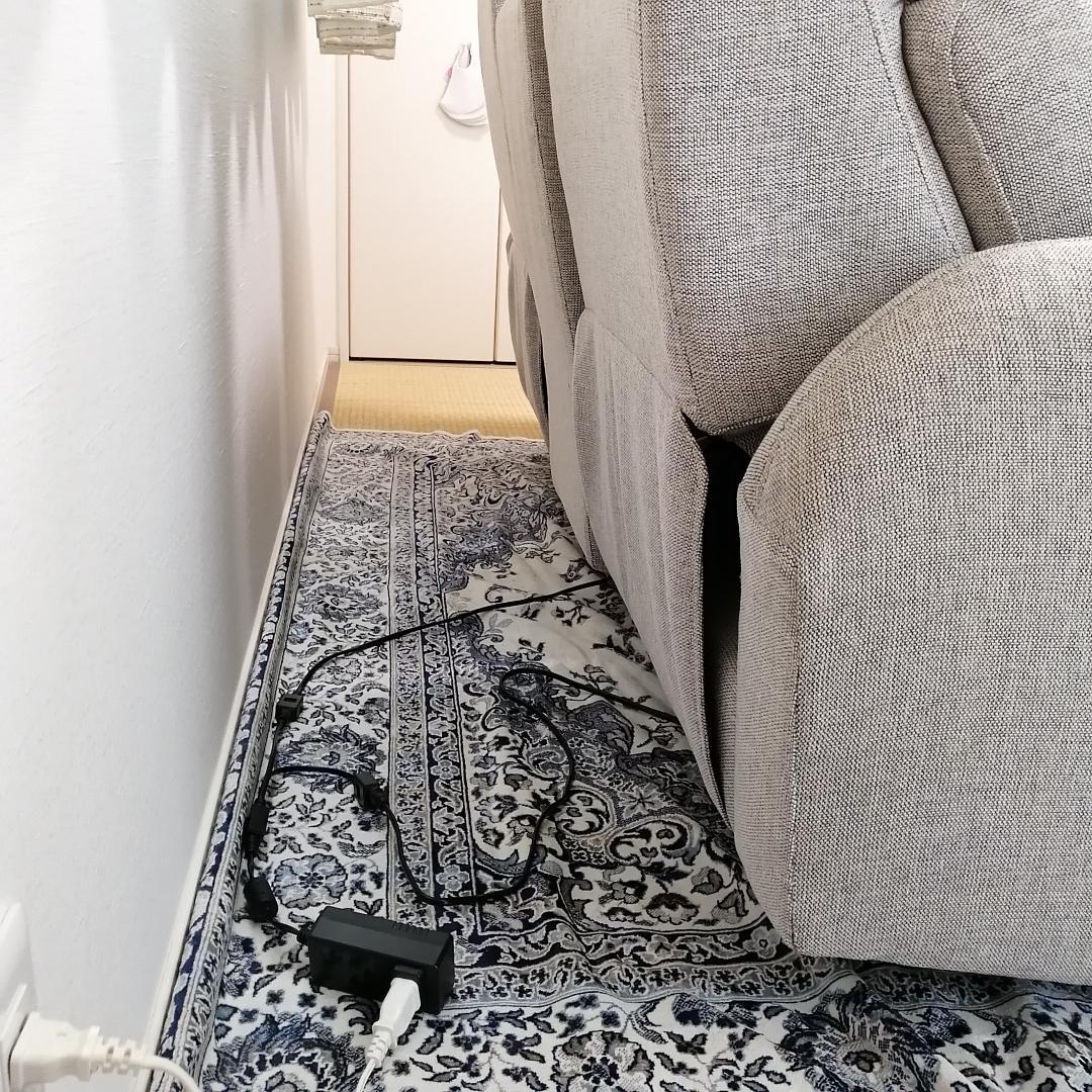 ニトリ　3人掛け　電動リクライニングソファー　ジャーニー2