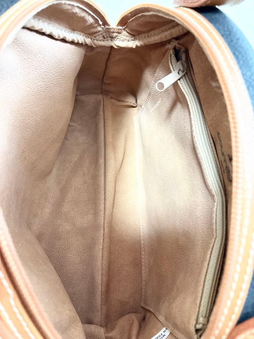 美品✨courreges ショルダーバッグ ハンドバッグ 2way レザー