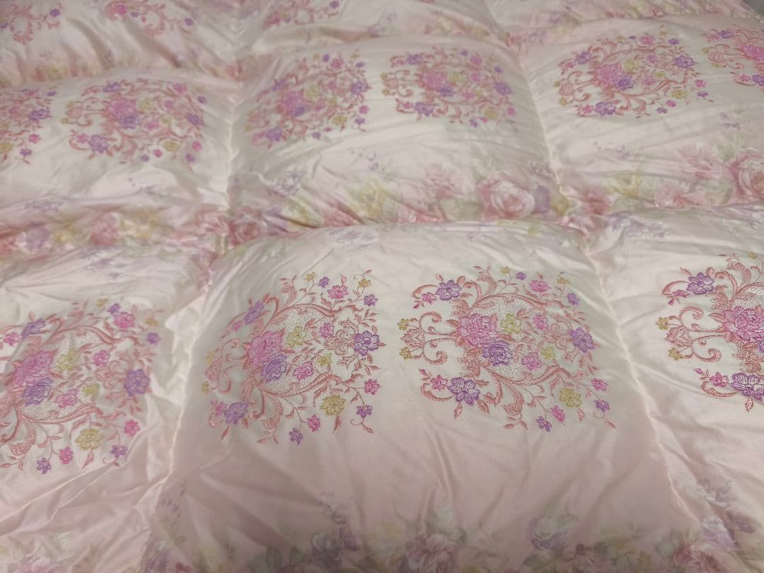 丸八真綿　ソワリー　高級　羽毛掛け布団　羽毛布団