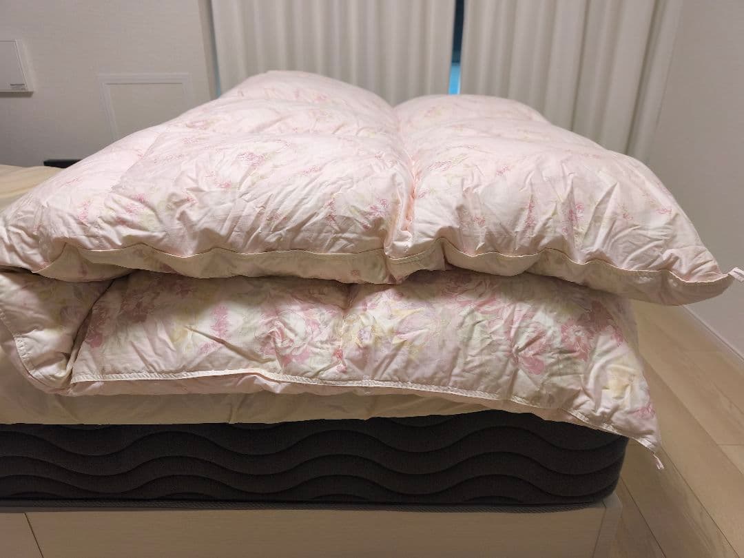 丸八真綿　ソワリー　高級　羽毛掛け布団　羽毛布団