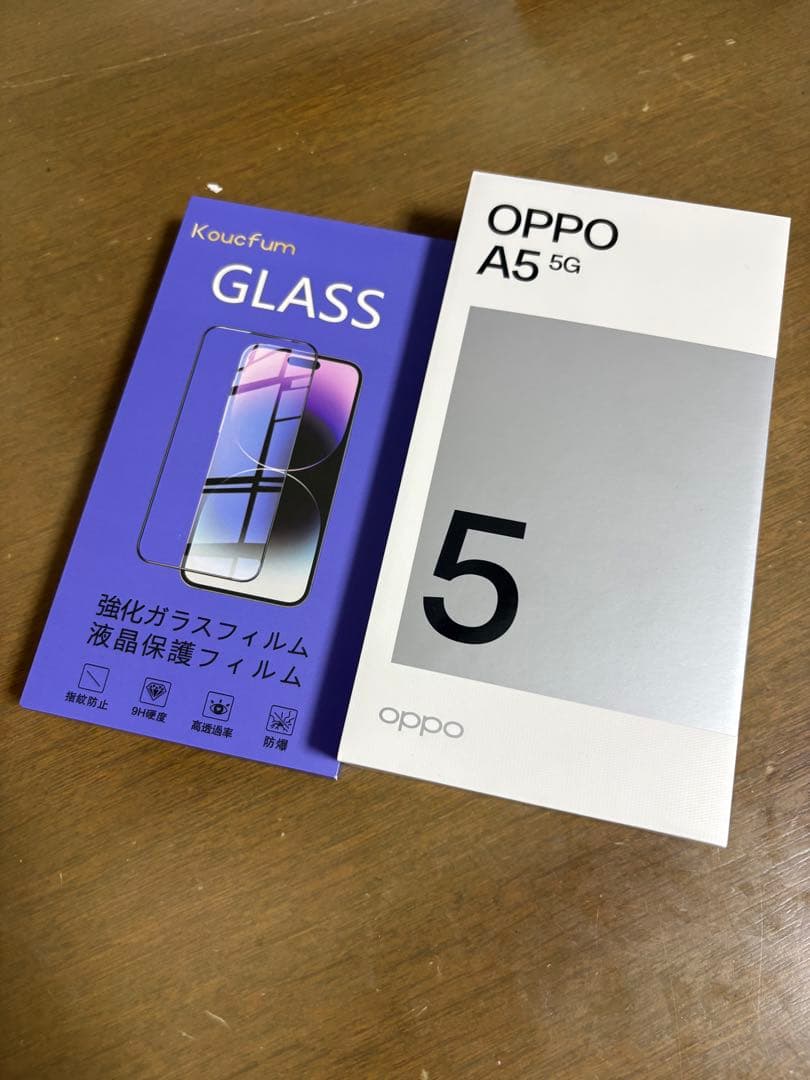 OPPO A5 5G 本体 128GBグリーン新品未使用　おまけ付き