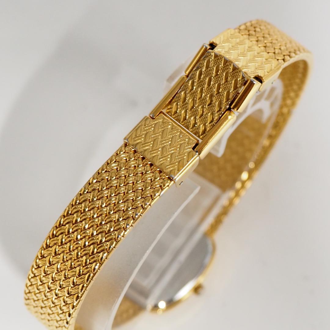 美品 エクセリーヌ セイコー SEIKO 1Pダイヤ スクエア 腕時計 H347