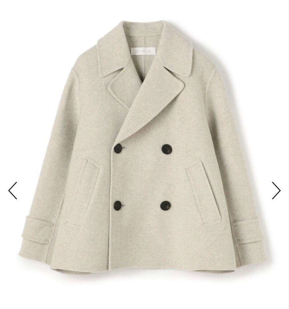 ★美品★ GALERIE VIE ウールカシミアダブルフェイスPコート