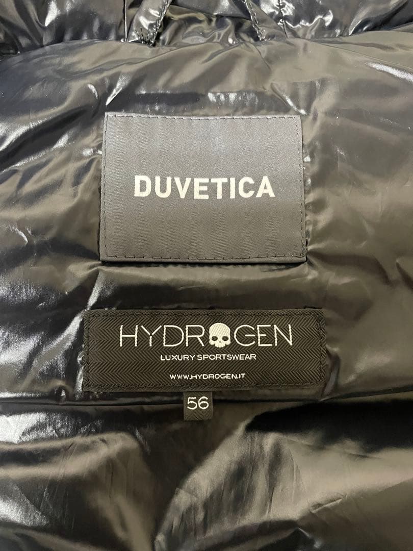 ど*ん様 国内正規　美品DUVETICAハイドロゲン　ダウンベスト希少サイズ56