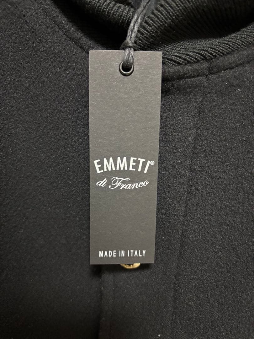 【菅原靴店限定】EMMETI レザーカシミアスタジャン 48 ※完売商品※極美品
