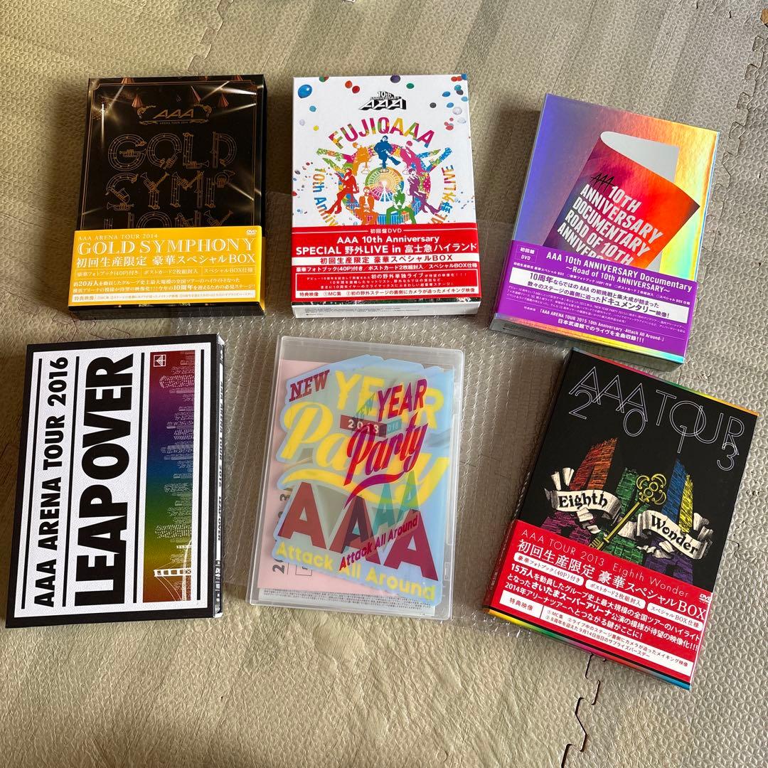 t.kさん専用 AAA LIVE DVDコレクション 6点セット