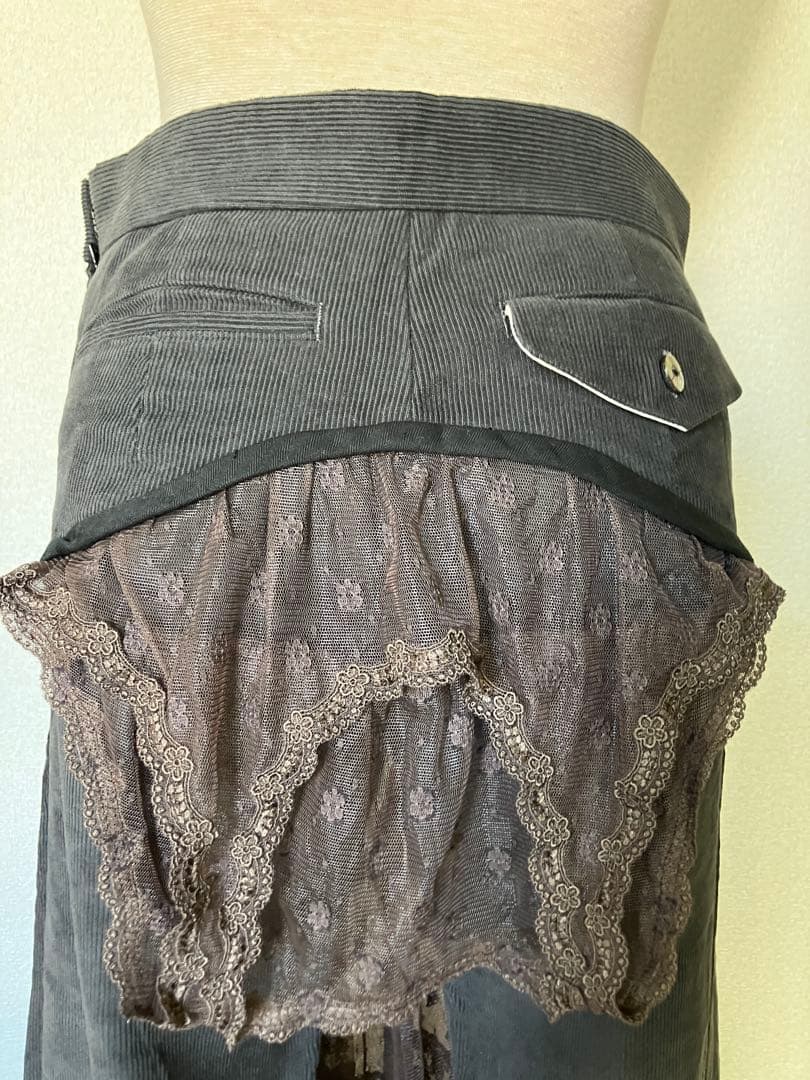 アンダーカバー butbeautiful期 シャツ喰いコーデュロイパンツ