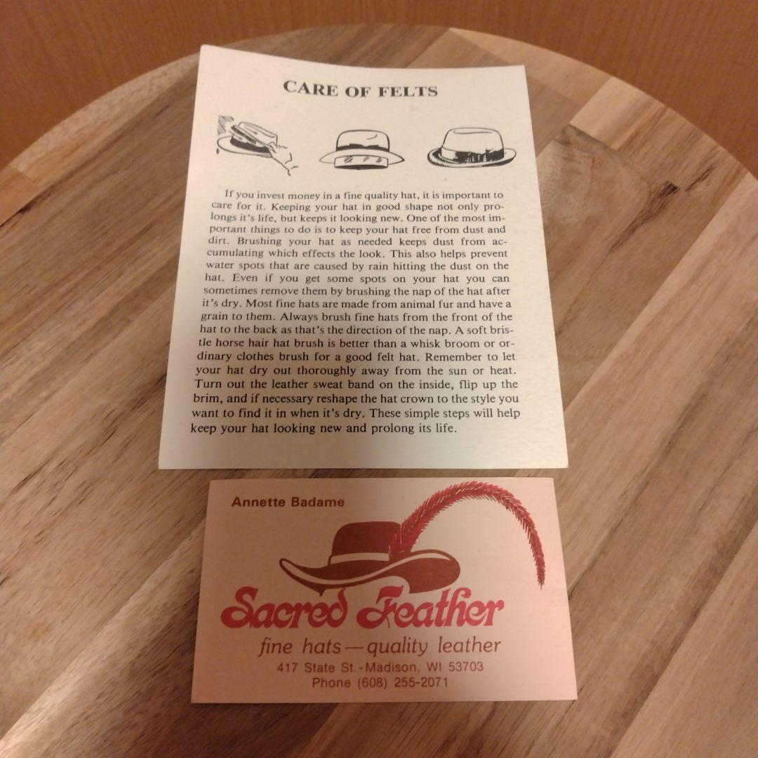 BEAVER　HATS サイズ7