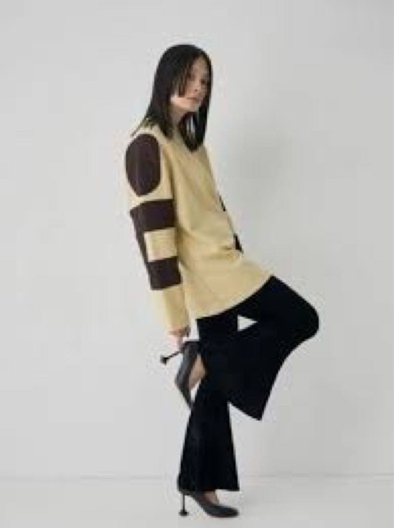 Mediam ミディアム football long tee ロンT トップス