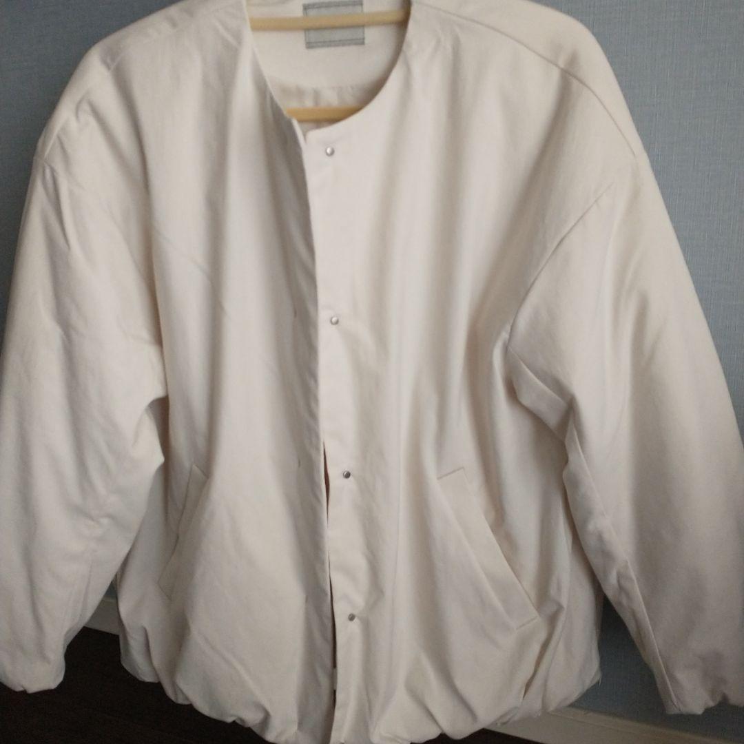 グリーンレーベルリラクシング　パフィーノーカラーブルゾン　ウォッシャブル