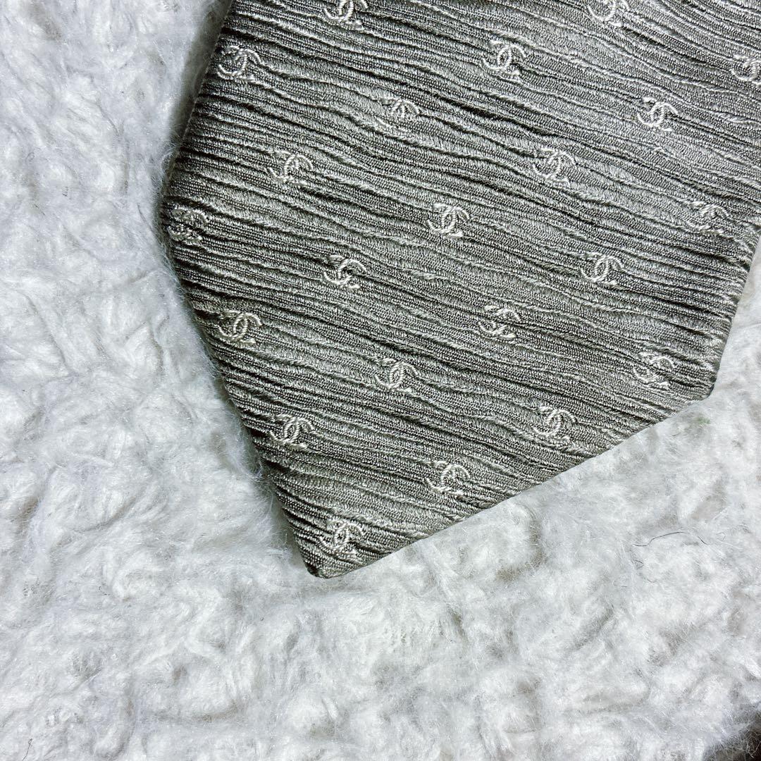 tatsumarl ⭐️CHANEL シャネル　ネクタイ　ココマーク